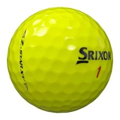 Srixon Z-Star XV 8 Yellow Golf Balls -EliteGolf Store srixon z star xv 8 yellow golf balls stamp itempicture