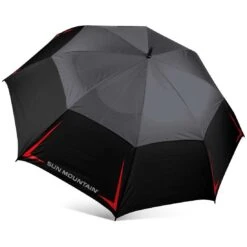 Sun Mountain 2021 Manual 68 Inch Umbrella -EliteGolf Store sun mountain 2021 manual 68 inch umbrella black gunmetal red itempicture