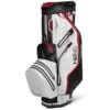 Sun Mountain 2022 H2NO Lite Cart Bag -EliteGolf Store sun mountain 2022 h2no lite cart bag white black red itempicture