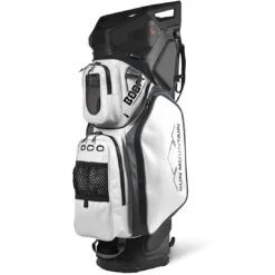 Sun Mountain Boom Cart Bag -EliteGolf Store sun mountain 2023 boom cart bag black white itempicture