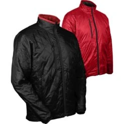 Sun Mountain Granite II Reversible Jacket -EliteGolf Store sun mountain 2023 granite ii reversible jacket black fiery red itempicture
