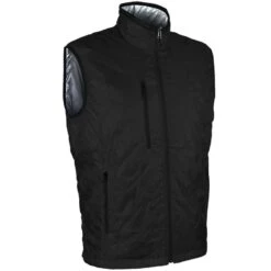 Sun Mountain Granite II Reversible Vest -EliteGolf Store sun mountain 2023 granite ii reversible vest black platinum itempicture