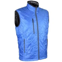 Sun Mountain Granite II Reversible Vest -EliteGolf Store sun mountain 2023 granite ii reversible vest pacific steel itempicture