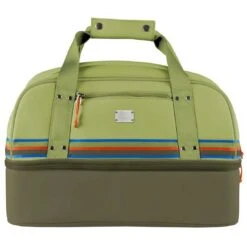 Sun Mountain Mid-Stripe Boston Bag -EliteGolf Store sun mountain 2023 mid stripe boston bag loden moss inferno itempicture