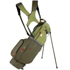 Sun Mountain Mid Stripe Stand Bag -EliteGolf Store sun mountain 2023 mid stripe stand bag loden moss inferno itempicture