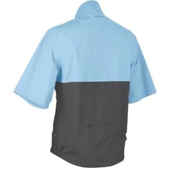 Sun Mountain Monsoon Short Sleeve Rain Pullover 17 Sun Mountain Monsoon Short Sleeve Rain Pullover -EliteGolf Store sun mountain 2023 monsoon ss rain pullover glacier steel back itempicture