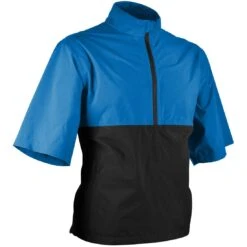 Sun Mountain Monsoon Short Sleeve Rain Pullover 13 Sun Mountain Monsoon Short Sleeve Rain Pullover -EliteGolf Store sun mountain 2023 monsoon ss rain pullover royal black itempicture
