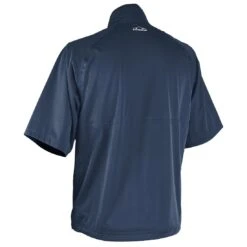 Sun Mountain Rainflex Elite Short Sleeve Rain Pullover 11 Sun Mountain Rainflex Elite Short Sleeve Rain Pullover -EliteGolf Store sun mountain 2023 rainflex elite ss rain pullover navy back itempicture