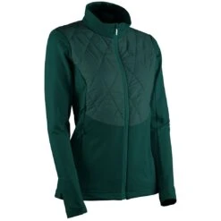 Sun Mountain Women's AT Hybrid Jacket 7 Sun Mountain Women's AT Hybrid Jacket -EliteGolf Store sun mountain 2023 womens at hybrid jacket jade itempicture