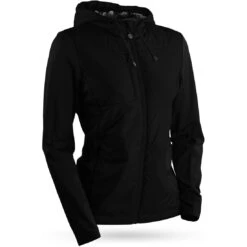 Sun Mountain Women's Colter II Jacket -EliteGolf Store sun mountain 2023 womens colter ii jacket black itempicture