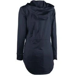 Sun Mountain Women's Kintla Parka -EliteGolf Store sun mountain 2023 womens kintla parka navy back itempicture