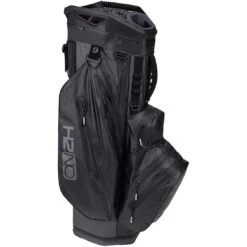 Sun Mountain H2NO Lite Cart Bag -EliteGolf Store sun mountain 2024 h2no lite cart bag steel black back itempicture