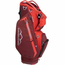 Sun Mountain Maverick Cart Bag -EliteGolf Store sun mountain 2024 maverick cart bag port rush red alt itempicture