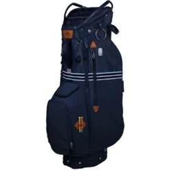 Sun Mountain Mid Stripe 14-Way Cart Bag -EliteGolf Store sun mountain 2024 mid stripe 14 way cart bag navy frost itempicture
