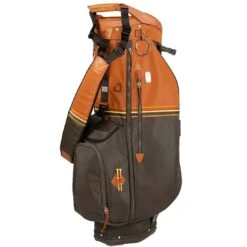 Sun Mountain Mid Stripe 4-Way Cart Bag 12 Sun Mountain Mid Stripe 4-Way Cart Bag -EliteGolf Store sun mountain 2024 mid stripe cart bag cabin umber white itempicture