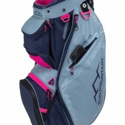 Sun Mountain Women's Stellar Cart Bag -EliteGolf Store sun mountain 2024 womens stellar cart bag navy infinty azalea pocket itempicture