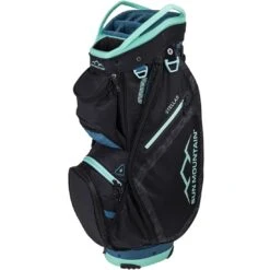 Sun Mountain Women's Stellar Cart Bag -EliteGolf Store sun mountain 2024 womens stellar cart bag spruce black mint itempicture