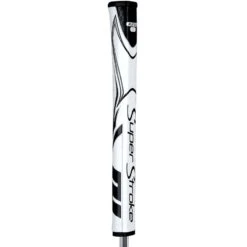 SuperStroke Zenergy Pistol GT 1.0 Putter Grip -EliteGolf Store superstroke zenergy pistol gt 1 0 putter grip white black itempicture
