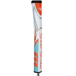 SuperStroke Zenergy Pistol GT 2.0 Putter Grip -EliteGolf Store superstroke zenergy pistol gt 2 0 putter grip orange blue white itempicture