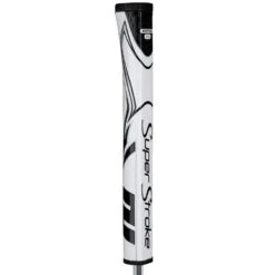 SuperStroke Zenergy Pistol GT 2.0 Putter Grip -EliteGolf Store superstroke zenergy pistol gt 2 0 putter grip white black itempicture