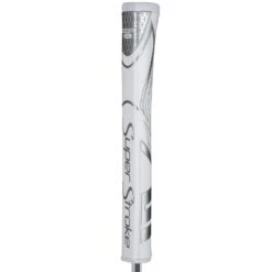 SuperStroke Zenergy Pistol GT 2.0 Putter Grip -EliteGolf Store superstroke zenergy pistol gt 2 0 putter grip white silver itempicture