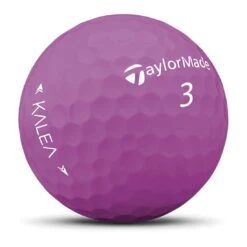 TaylorMade Women's Kalea Purple Golf Balls -EliteGolf Store tay ormade 2022 womens kalea purple golf balls quarter itempicture