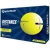 TaylorMade Distance+ Yellow Golf Balls -EliteGolf Store taylormade 2021 distance plus yellow golf balls packaging