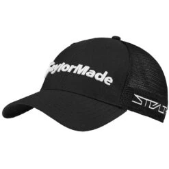 TaylorMade Tour Cage Hat -EliteGolf Store taylormade 2022 tour cage hat black hero itempicture