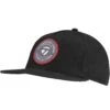 TaylorMade 5 Panel Flat Bill Hat -EliteGolf Store taylormade 2023 5 panel flat bill hat black itempicture