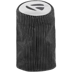 TaylorMade Barrel Pinstripe Grey Driver Headcover -EliteGolf Store taylormade 2023 barrel pinstripe grey driver headcover back itempicture
