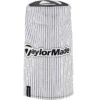 TaylorMade Barrel Pinstripe White Driver Headcover -EliteGolf Store taylormade 2023 barrel pinstripe white driver headcover itempicture