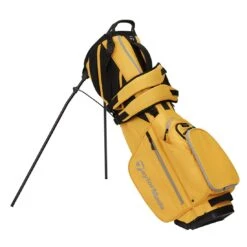 TaylorMade FlexTech Stand Bag 10 TaylorMade FlexTech Stand Bag -EliteGolf Store taylormade 2023 flextech stand bag gold left itempicture