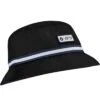 TaylorMade Vintage Twill Bucket Hat -EliteGolf Store taylormade 2023 vintage twill bucket hat black itempicture