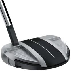 TaylorMade Spider GT Rollback Silver/Black Putter 12 TaylorMade Spider GT Rollback Silver/Black Putter -EliteGolf Store taylormade spider gt rollback silver black small slant putter back itempicture