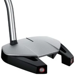 TaylorMade Spider GT Silver Single Bend Putter 12 TaylorMade Spider GT Silver Single Bend Putter -EliteGolf Store taylormade spider gt silver single bend putter back itempicture
