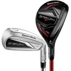 TaylorMade Stealth 2 Combo Irons -EliteGolf Store taylormade stealth hd combo irons hero itempicture