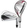 TaylorMade Women's Stealth 2 HD Combo Irons 1 TaylorMade Women's Stealth 2 HD Combo Irons -EliteGolf Store taylormade womens stealth combo irons hero itempicture