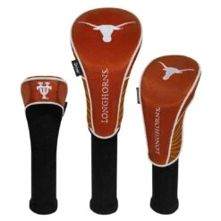 Team Effort NCAA Set Of 3 Headcovers 28 Team Effort NCAA Set Of 3 Headcovers -EliteGolf Store te 12h3 texas longhorns 1