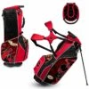 Team Effort Marvel Deadpool Caddie Carry Hybrid Bag -EliteGolf Store team effort marvel caddie carry hybrid bag deadpool itempicture