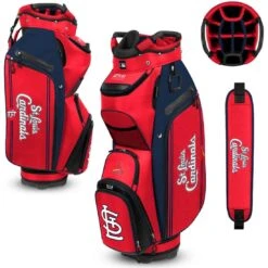 Team Effort MLB Bucket III Cooler Cart Bag -EliteGolf Store team effort mlb bucket 3 cooler cart bag st louis cardinals itempicture