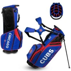 Team Effort MLB Caddie Carry Hybrid Bag -EliteGolf Store team effort mlb caddie carry hybrid bag chicago cubs itempicture