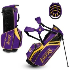 Team Effort NBA Caddie Carry Hybrid Bag -EliteGolf Store team effort nba caddie carry hybrid bag la lakers itempicture