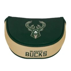 Team Effort NBA NextGen Mallet Putter Cover -EliteGolf Store team effort nba mallet putter cover milwaukee bucks itempicture