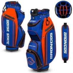 Team Effort NCAA Bucket III Cooler Cart Bag -EliteGolf Store team effort ncaa bucket 3 cooler cart bag boise state broncos itempicture