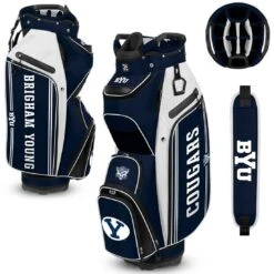 Team Effort NCAA Bucket III Cooler Cart Bag -EliteGolf Store team effort ncaa bucket 3 cooler cart bag brigham young cougars itempicture