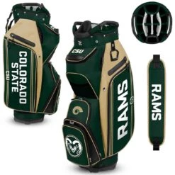 Team Effort NCAA Bucket III Cooler Cart Bag -EliteGolf Store team effort ncaa bucket 3 cooler cart bag colorado state rams itempicture