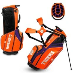 Team Effort NCAA Caddie Carry Hybrid Bag -EliteGolf Store team effort ncaa caddie carry hybrid bag clemson tigers itempicture