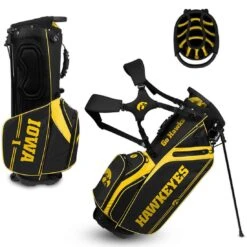 Team Effort NCAA Caddie Carry Hybrid Bag -EliteGolf Store team effort ncaa caddie carry hybrid bag iowa hawkeyes itempicture