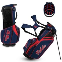 Team Effort NCAA Caddie Carry Hybrid Bag -EliteGolf Store team effort ncaa caddie carry hybrid bag mississippi rebels itempicture