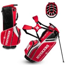 Team Effort NCAA Caddie Carry Hybrid Bag -EliteGolf Store team effort ncaa caddie carry hybrid bag nebraska cornhuskers itempicture